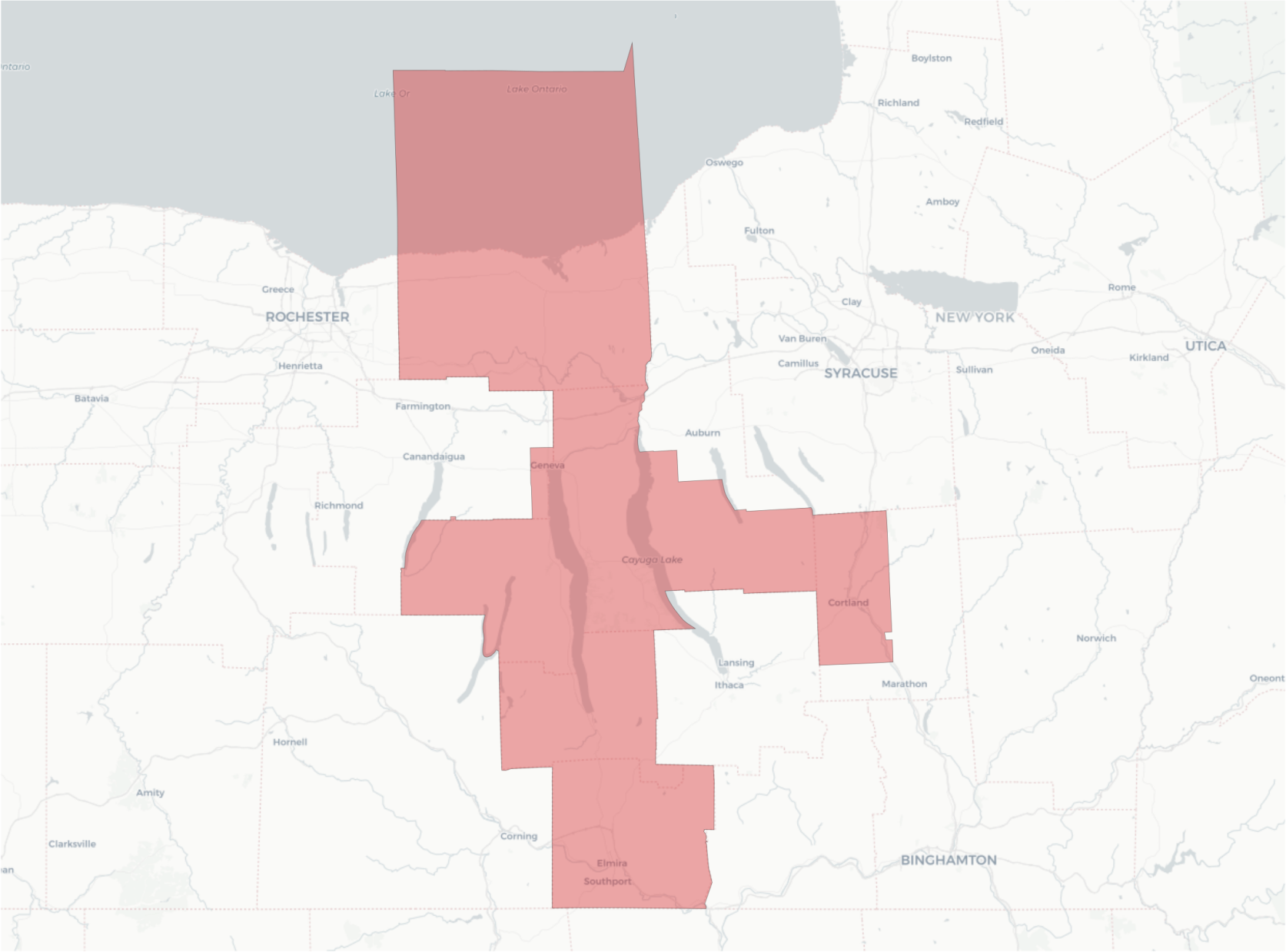 How Cayuga County's NY state Senate districts would change in proposed maps 2 Democratic proposal: State Senate 'District F'